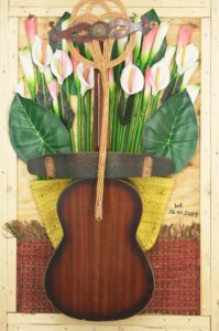 Mujer desnuda con calas