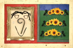 Vista al campo de girasoles