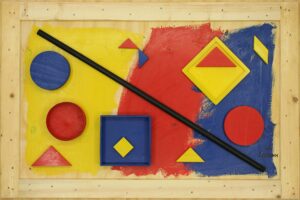 Amarillo, rojo, azul