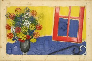 Florero en la ventana