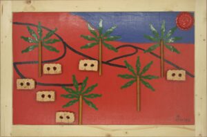 Baixa Grande de Lencois Maranhenses al anochecer