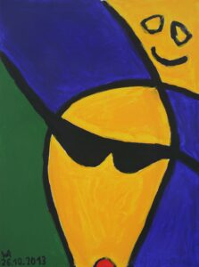 Chica con gafas de sol