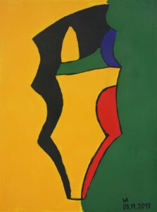 Cara de una bailarina