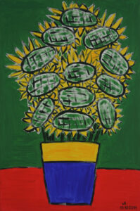 Una docena de girasoles