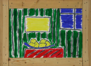 Frutero con yuzu (verde/rojo)