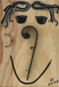 Autorretrato con gafas de sol