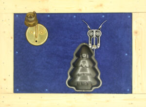 Luna llena sobre el bosque