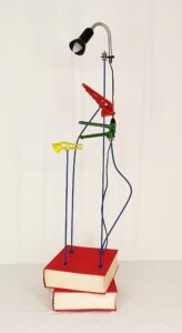 Lámpara con pájaros